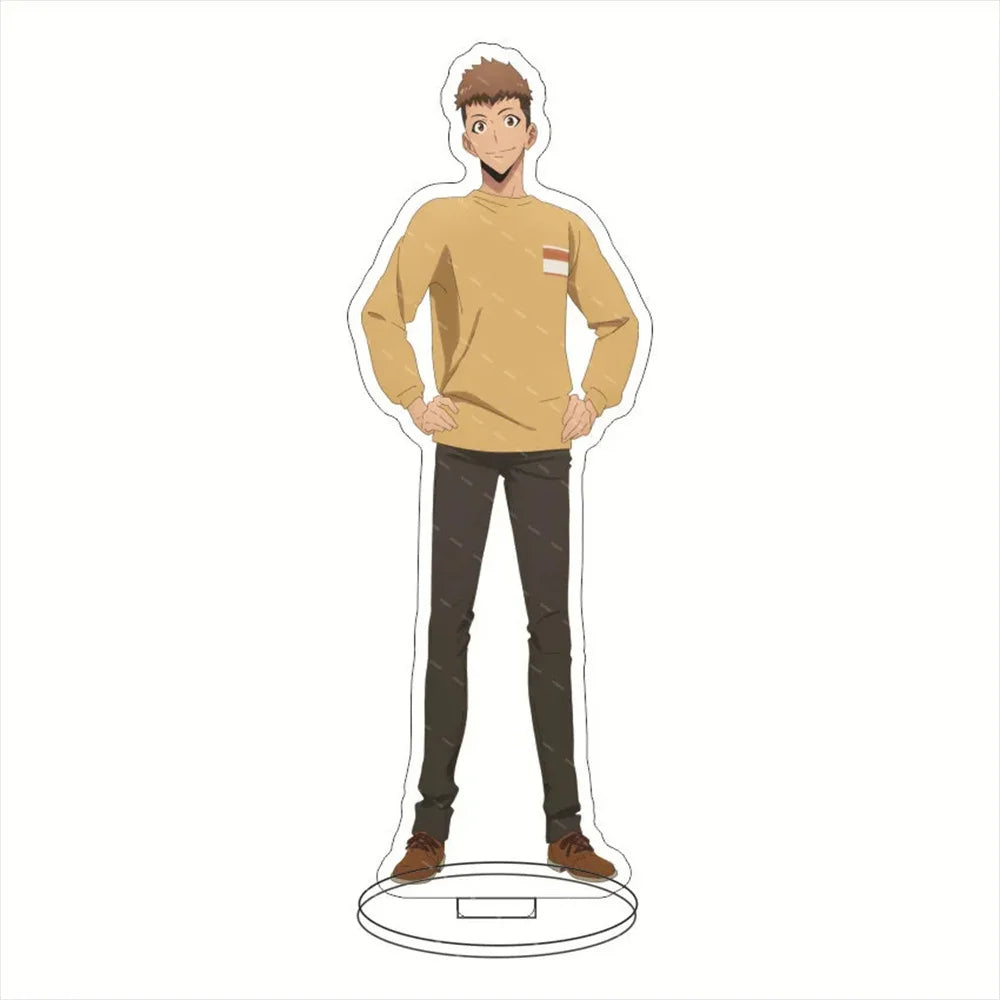Anime Solo Leveling 15cm Acrylic Stand – Sung Jin-Woo, Sung Jin-Ah, Yoo Jin-Ho Desk Mode