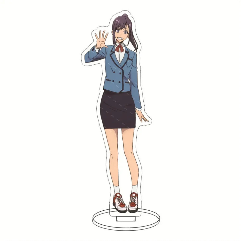 Anime Solo Leveling 15cm Acrylic Stand – Sung Jin-Woo, Sung Jin-Ah, Yoo Jin-Ho Desk Mode