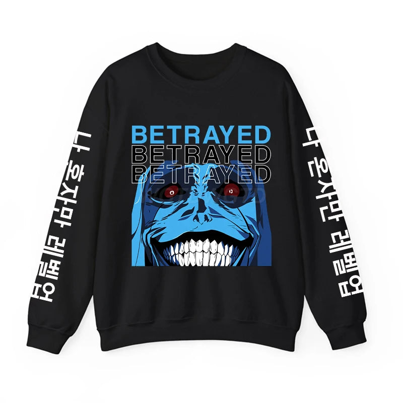 Solo Leveling Anime Sweatshirt – Loose Fit Fleece Hoodie