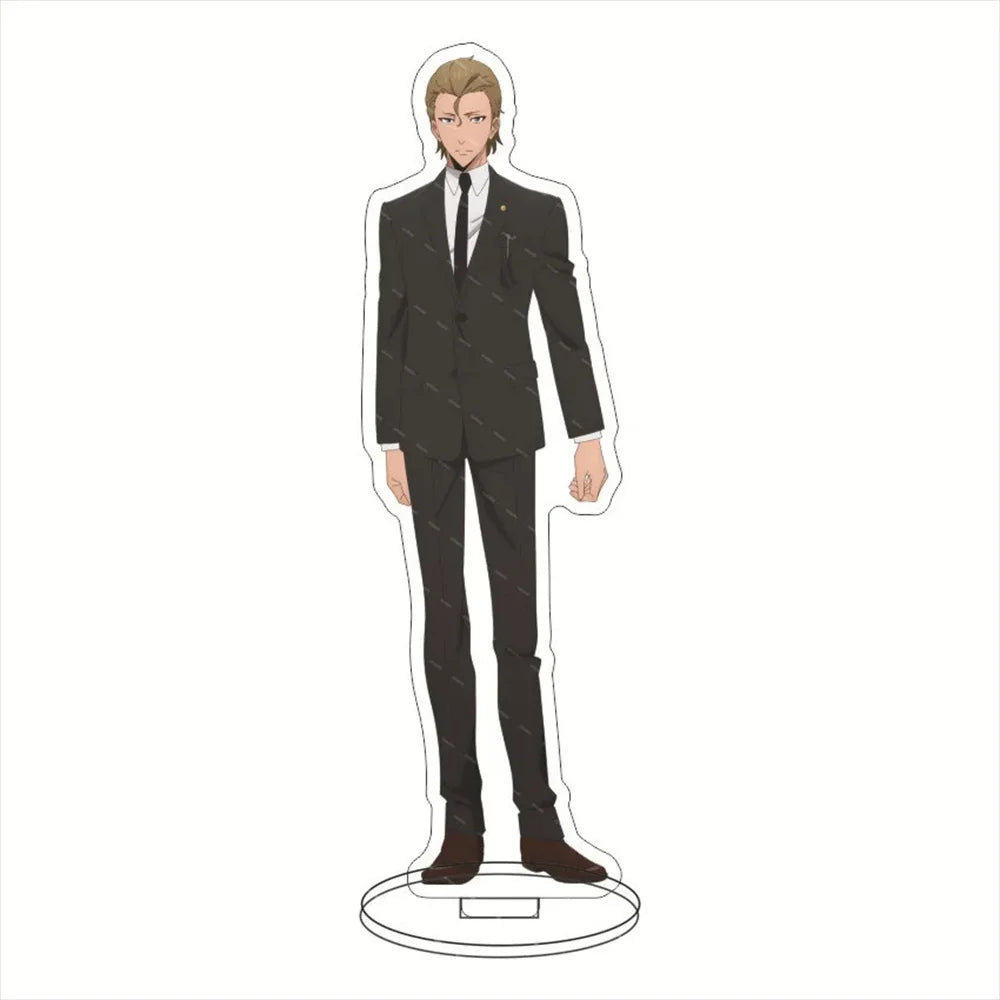 Anime Solo Leveling 15cm Acrylic Stand – Sung Jin-Woo, Sung Jin-Ah, Yoo Jin-Ho Desk Mode