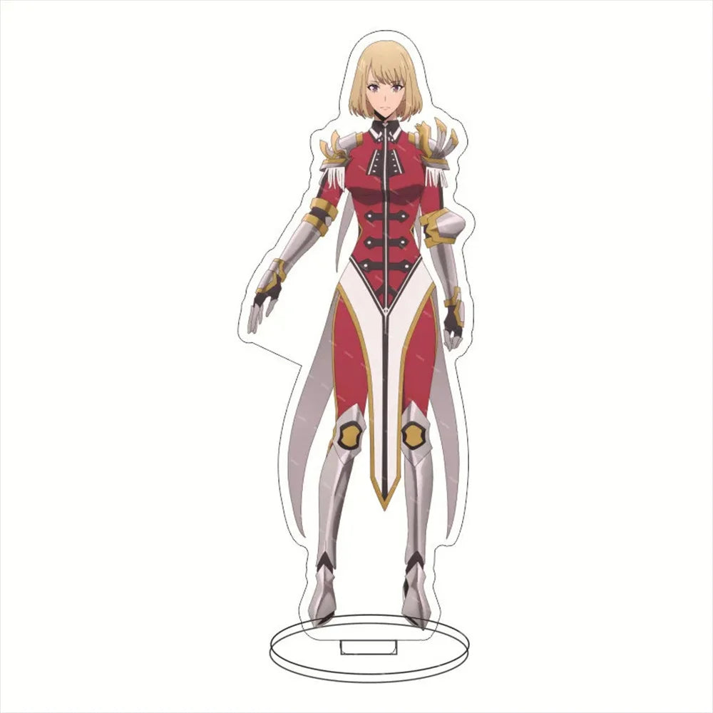 Anime Solo Leveling 15cm Acrylic Stand – Sung Jin-Woo, Sung Jin-Ah, Yoo Jin-Ho Desk Mode