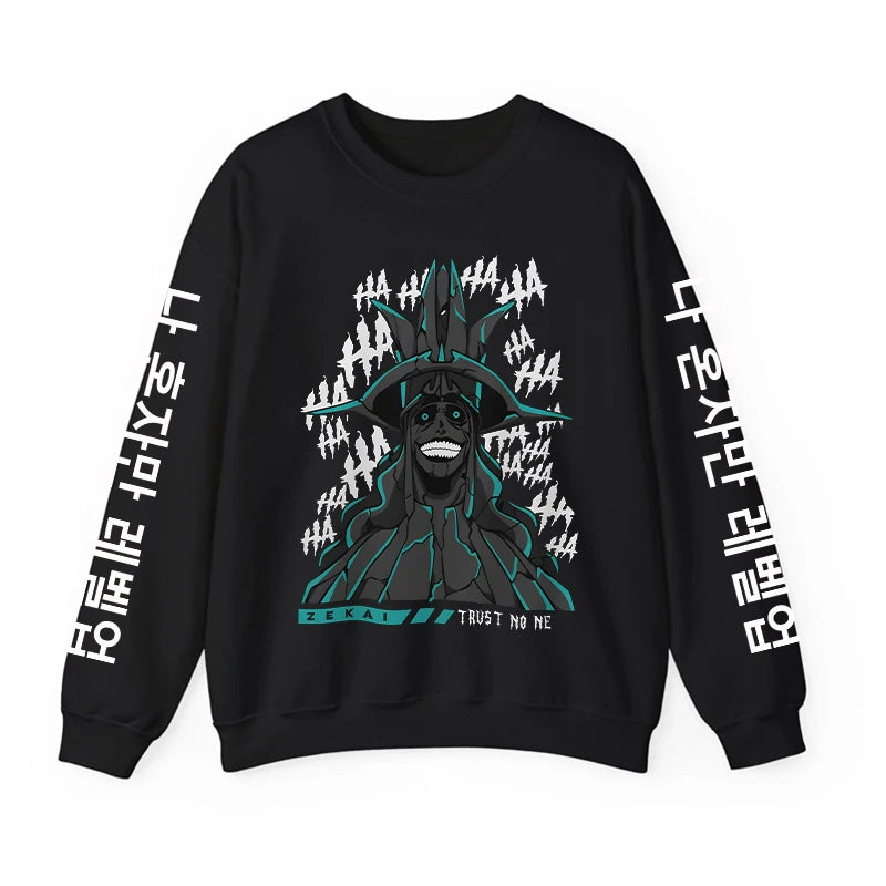 Solo Leveling Anime Sweatshirt – Loose Fit Fleece Hoodie