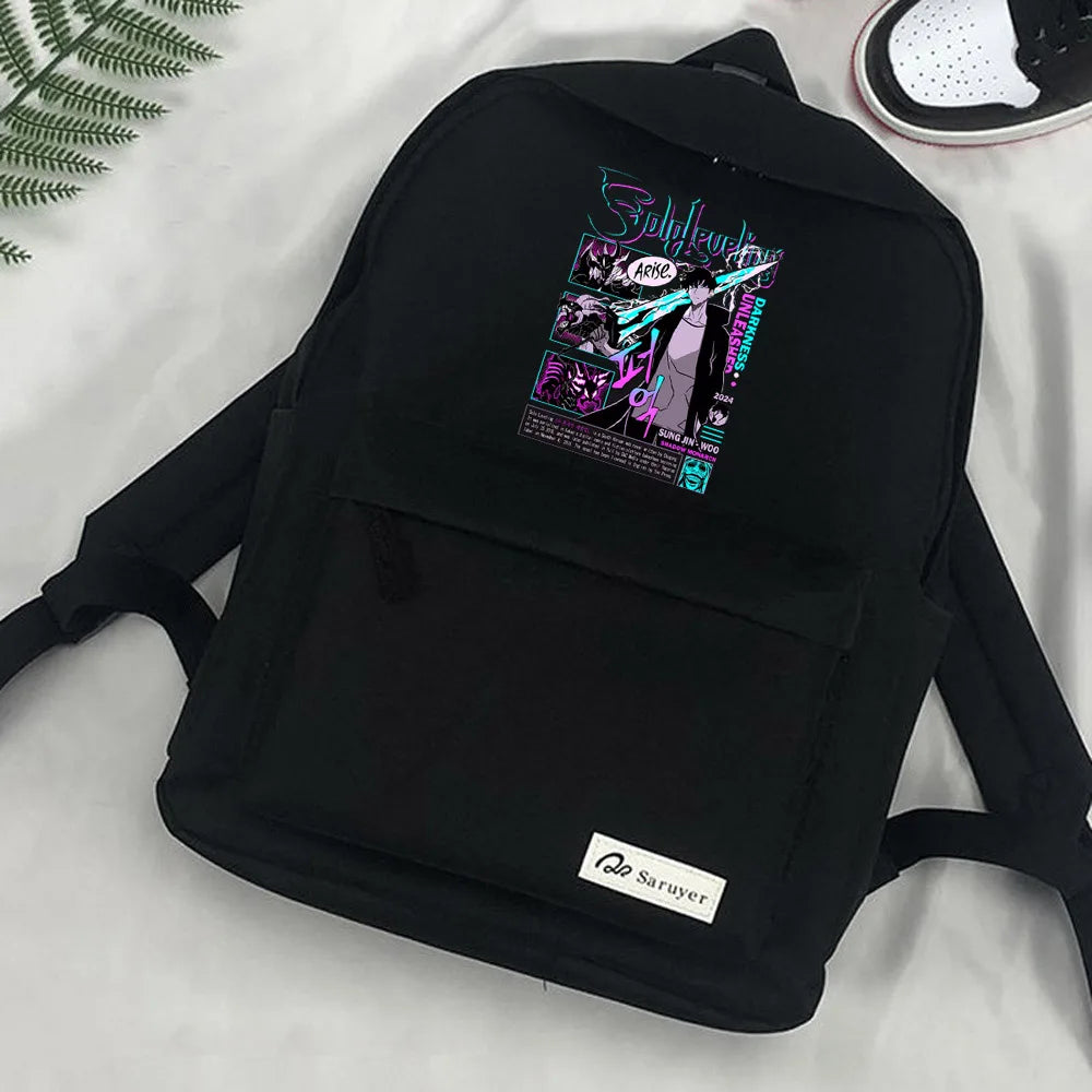 Anime Solo Leveling Backpack – Stylish & Functional Travel