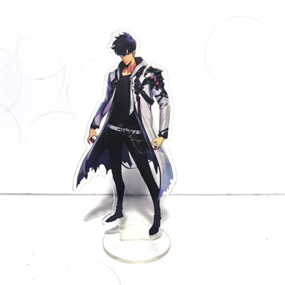 Solo Leveling Acrylic Stand & Keychain – Anime Desk Decoration