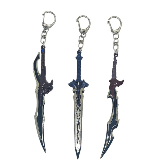 Solo Leveling Anime Keychain – Sword Pendant Keyring