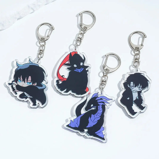 Solo Leveling Acrylic Keychain – Cute Anime Bag Charm & Gift