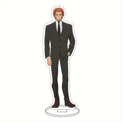 Anime Solo Leveling 15cm Acrylic Stand – Sung Jin-Woo, Sung Jin-Ah, Yoo Jin-Ho Desk Mode