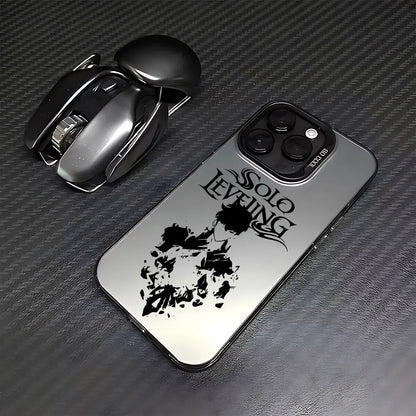 Anime Solos Levelings Phone Case For iPhone 16 15 14 13 12 11 mini Pro Max X XR XSMAX 8 7 Plus Anti Fall Matte Back Cover