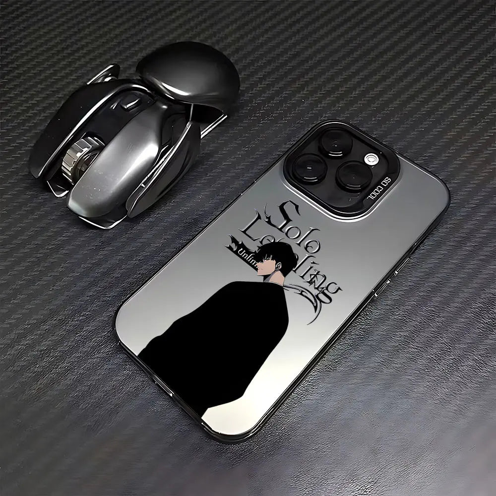 Anime Solos Levelings Phone Case For iPhone 16 15 14 13 12 11 mini Pro Max X XR XSMAX 8 7 Plus Anti Fall Matte Back Cover