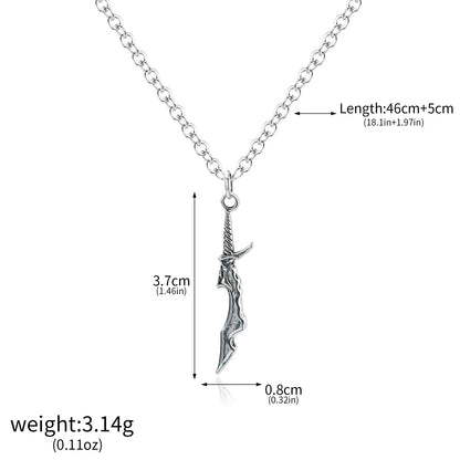 Anime-Inspired Pendant Necklace – Stylish Cosplay Accessory