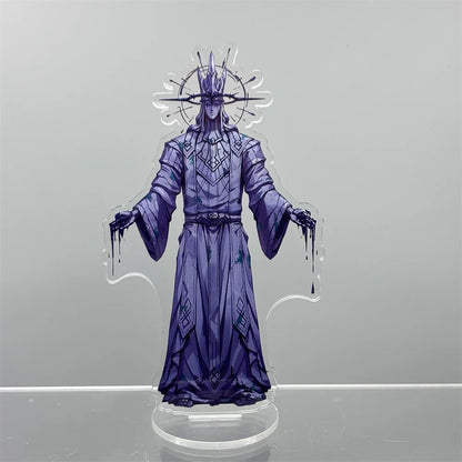 Anime Solo Leveling 15cm Acrylic Stand – Sung Jin-Woo, Sung Jin-Ah, Yoo Jin-Ho Desk Mode