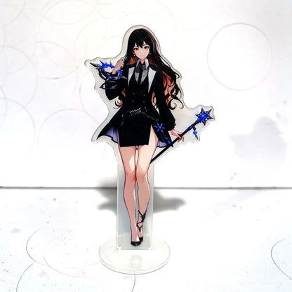 Solo Leveling Acrylic Stand & Keychain – Anime Desk Decoration