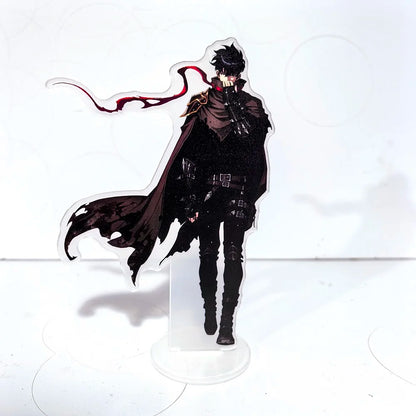 Solo Leveling Acrylic Stand & Keychain – Anime Desk Decoration