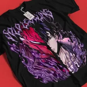 Solo Leveling Shadow Monarch T-Shirt – Anime-Inspired Casual Wear 